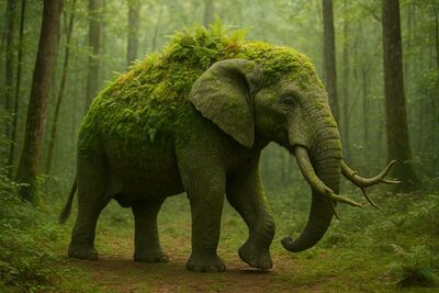 Ein ausgewachsener Thural in den lichten Wäldern Akronors