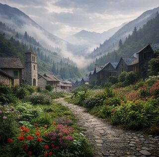 Blick über Neu Weimar im Eldatal