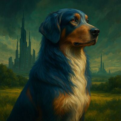 ein typischer Kyven-Hund